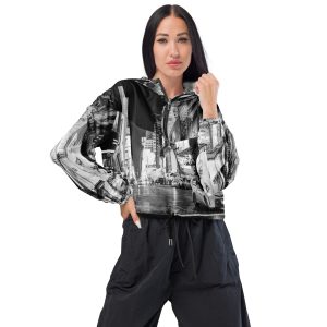 Clothing - Women’s Cropped Windbreaker - 2018-09-09 New York, NY - 7th Ave