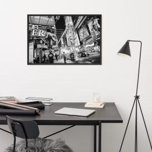 Art - Framed Premium Luster Photo Paper Poster - 2018-09-09 New York, NY - 41st Street